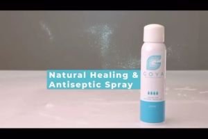 GOYA HEAL - WOUND HEALING SPRAY 100ml (new size) - skin problem Eczema diabetic wound cuts burn antibacterial