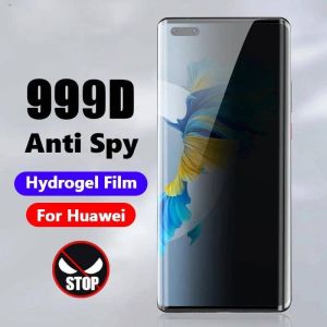 1-2Pcs 999D 1-2Pcs HD Clear Soft Hydrogel Film For Samsung Galaxy A52 A52s A53 A54 4G 5G Anti blue light Screen Privacy Matte Film