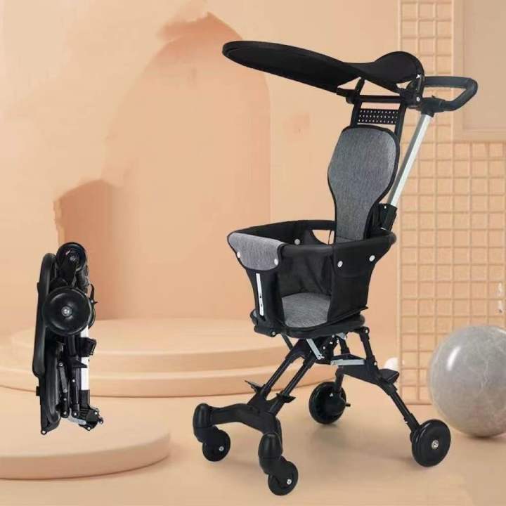 Forkids%20Foldable%20Baby%20Stroller%20Lightweight%20Portable%20Stroller%20%20For%20Baby%20with%20Cushion%20and%20Umbrella%20best%20Stroller%20for%20Travelling%20-%20Image%202