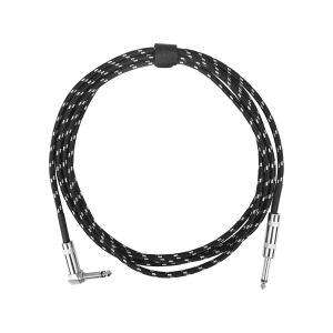 IRIN | IRIN Guitar Audio Cables 3M Noise Reduction Line Connection Line 6.35mm Braided Shielded Cable Bass Electric Guitar Accessories