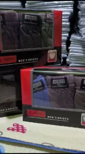 AGREE SET 3 Celana Dalam Pria Dewasa - CD Agree MERAH