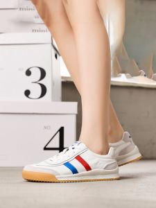 Non-Slip Canvas Casual Shoes Womens Soft Bottom Deqin Shoe Lightweight AGAN Cow Tendon Bottom Versatile Casual Sneaker