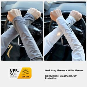 UV Protection Arm Sleeves Ice Silk Material