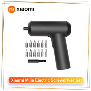 Xiaomi | Xiaomi Mijia Electric Screwdriver 3.6V Cordless Screwdriver Set 5N.m Torque 12 S2 Bits USB Charge Power Tool for Furniture Home