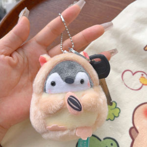 ตุ๊กตาเพนกวินน้อยพวงกุญแจจี้ตุ๊กตาน่ารักกุญแจตุ๊กตาห้อยของกุญแจรถจี้ห้อยกระเป๋ากุญแจของเล่นขนาดเล็กอุปกรณ์ของขวัญเด็กผู้หญิง