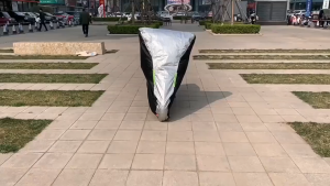 Motorcycle Cover Universal Thicken Waterproof Windproof Anti Dust Rain UV Outdoor Protection Cover(XXL)