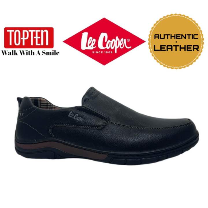 Lee Cooper M LCJ-23-31-3074M shoes brown - KeeShoes