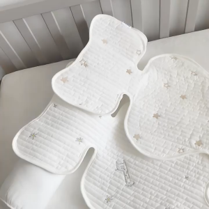 Baby Stroller Cushion Liner Breathable Soft Cotton Newborn Car Seat Cushion Pad Universal Infant Pushchair Mattress Mat Kid Pram Accessories