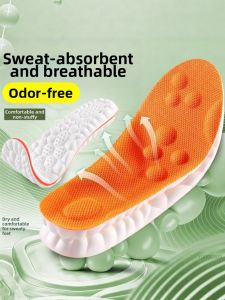 LINGMIAO | Anti-odor Breathable Sweat-absorbing Insoles for Sports Shock Reduction Comfort