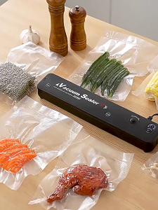 SG[Stock] Food Vacuum Sealer Machine Automatic Fresh Keeping | FREE 50pcs Sealer Bags