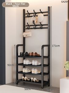 ZHUANJIAO | Multipurpose Shoe and Coat Rack Easy to Install
