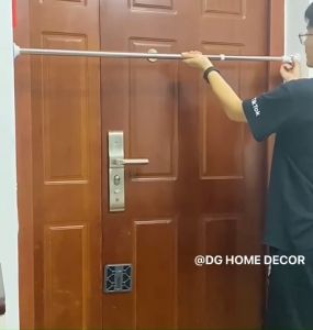 Thanh Treo Rèm Treo Quần Áo Đồ Dùng Gia Đình Đa Năng Tiện Ích Không Cần Khoan Vít DC-242