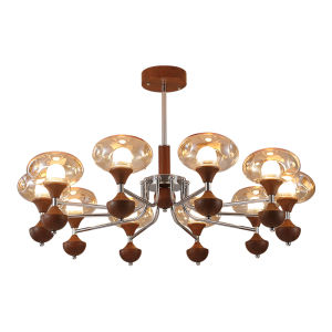 DGY | Vintage Walnut Color Chandelier