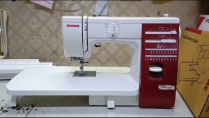 meja mesin jahitmeja sambung extension table janome HD523 dan 523s