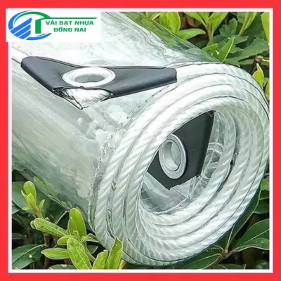 Bạt nhựa trong suốt bạt pvc che mưa lấy sáng