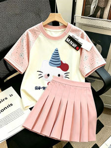Bộ Đầm Hình Sao Bằng Cotton Cho Bé Gái