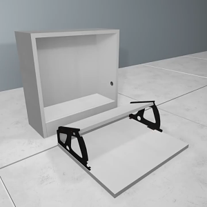 2pcs Set Braket Rak Sepatu 1/2/3 Susun Engsel Kuat Untuk Membuat Rak Sepatu Lemari