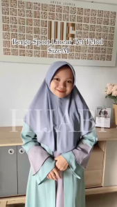 Hijab Sport Spandek Terbaru Hijab instan LINEAR ukuran M