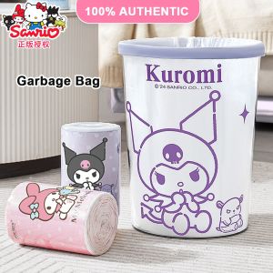 100% Authentic Sanrio Hello Kitty Garbage Bag Trash Bag Suitable for Car Sticky Desktop Cleaning Bag Table Garbage Bag Cute Portable Household Disposable Plastic Bags Kuromi Cinnamoroll Melody LFB258