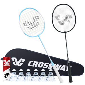 Ultra-Light Carbon Composite Badminton Racket Set for Adults And Children Training Durable Double-Sided Set Sports Fitness