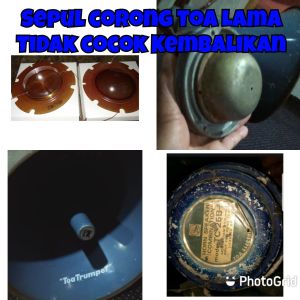 sepul sepull spul Lilitan penganti sparepart penganti corong speaker Toa TC 25B corong speaker lama Yang discontinue sparepart penganti cocok metching klop pass