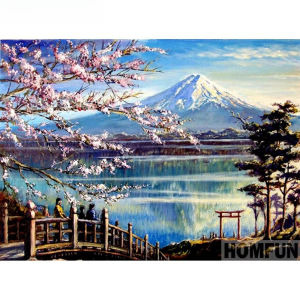 Jigsaw Puzzle for Adults 500/1000/1200/2000PCS Flower Mountain Scenery Paper Puzzle Home Decoration Gift Idea