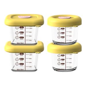 Microwavable Steamable Baby Glass Bowl