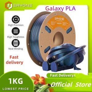 Eryone 1KG Galaxy PLA Glitter Color Premium Filament 3D Print Multicolor Available1kg galaxy pla filamentSparkle Shining