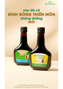 Combo 6 chai Bình Đông Thiên Môn Không Đường Dược Bình Đông - Hỗ trợ bổ phế giảm ho giảm đau họng chai 280ml
