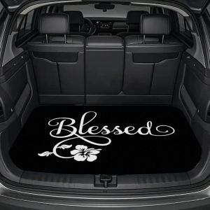 Tấm Lót Cốp Xe VIKAMA Hibiscus Flower Trunk Mat Chống Trượt Bền Đa Năng Họa Tiết Hoa Phụ Kiện Nội Thất Dành Cho Xe Hơi Người Lớn