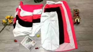 Bikini Nữ 3 Chi Tiết Bộ Đồ Bơi 2 Mảnh Freesize BinSports BHV116