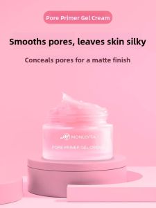 MONLEYTA | Pore Minimizing Gel Cream Makeup Primer Hydrating Oil Control Concealing Long Lasting Moisture Locking Beauty Base Gel