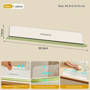 onlycook | Waterproof Splash Guard for Kitchen Sink