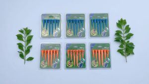 Caeton Golf Spike พลาสติกแบบพกพาลูกกอล์ฟ Tee Ball Tray Ladder Seat Practice Products