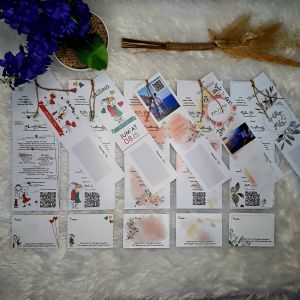 [100PCS] Undangan Pernikahan Mewah Model Hangtag Terbaru Viral Murah