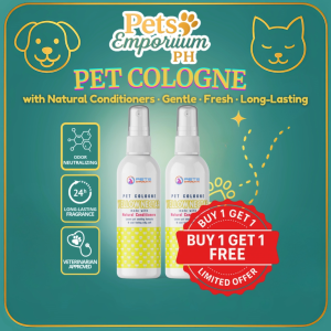 Pets Emporium PH Natural Pet Cologne YELLOW NECTAR Perfume Body Spray for Dogs & Cats Odor Control Fresh