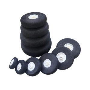 2PCS 1inch to 3Inch EVA Sponge Accessories Tail Wheel Foam Wheel Hub RC Airplane Replacement Plane Toy Parts