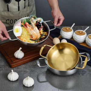 Korean Style Stainless Steel Noodle Pot