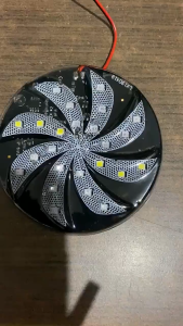 Lampu LED Kipas Nyala RGB Waterproof 12/24 Volt