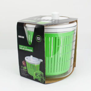 เครื่องอบแห้งสลัดจากเยอรมันเครื่องอบแห้งผักและผลไม้ใช้ในครัวเรือนอุปกรณ์ล้างผักอเนกประสงค์