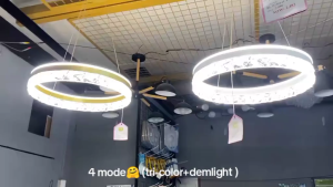 Dining Lights for Ceiling Round Pendant Light Chandelier Ceiling Light Tri Color Hanging Lamp for Living Room Kitchen Bedroom Study