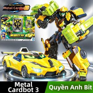 JUMPGO | Đồ chơi Robot biến hình Card Fighter Boxing Bit Season 3