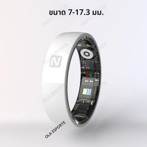 แหวนสมาร์ทมัลติฟังก์ชั่น NFC การควบคุมการเข้าถึง 5ATM กันน้ำสมาร์ทริงสุขภาพเครื่องวัดการนอนหลับอัตราการเต้นของหัวใจผู้ชายผู้หญิงแหวนกีฬา 2025