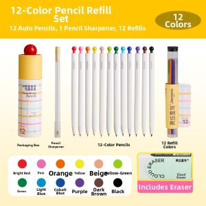 Joan Miro | Automatic Erasable Oil-based Colored Pencils for Children