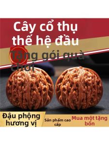 Phụ Kiện Chải Tóc Hình Đầu Sư Tử Bốn Tầng Gỗ Hạnh Nhân Bóng Lưỡng