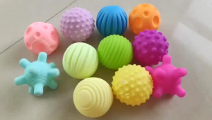 CHERRY Baby Tactile Sensory Hand Ball Soothing Sensory Stimulation Massage Ball Autism ADHD Special Needs Preschool