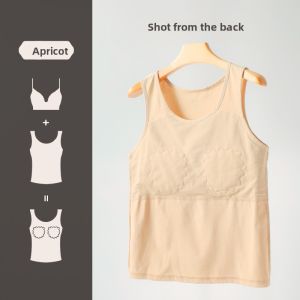 BOOKVA | Padding Concealment Loose Comfortable Tank Top