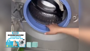 12PCS Washing Machine Cleaner Tablets - Deep Clean Drum Remove Odor & Limescale - Safe for Front/Top Load Washers - Easy To Use