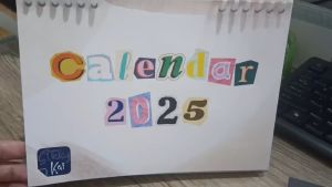 Desk Calendar 2025