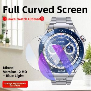 Huawei Watch Ultimate Master Edition Tempered Glass Screen Protector Full Screen Coverage Anti Blue Light Shock Resistant Scratch Proof